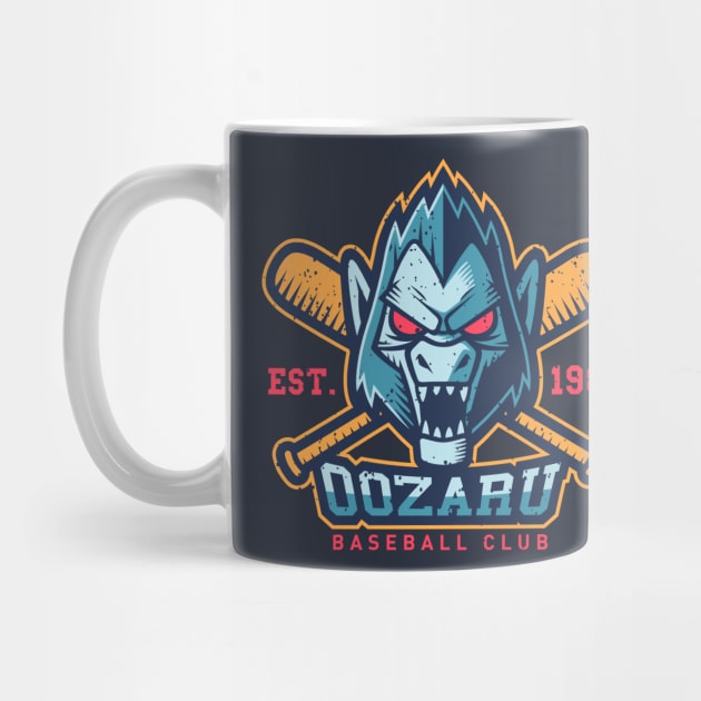 Oozaru Baseball by oktobear